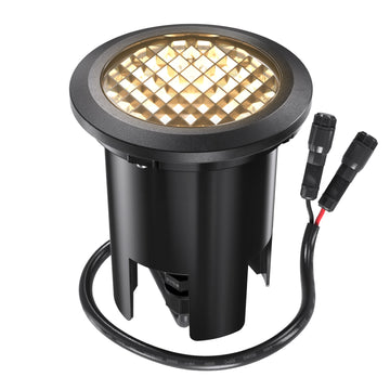 Sunco LED Low Voltage In-Ground Light, 3W, 200 Lumens.